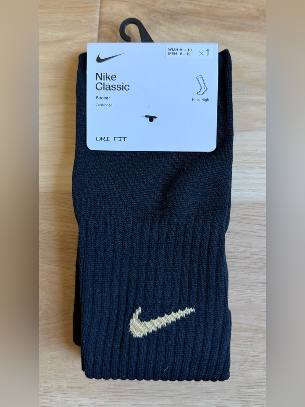 Nike Classic 2 Cushioned Over-the-Calf Socks - SX5728-019 - Size L - NWT - Picture 5 of 7